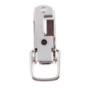 2x Case Chest Spring Loaded Draw Lock stainless steel Toggle Latch Hasp Sil Q9M9