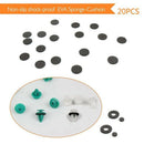 Push Bumper Fastener Rivet Clips with 18 Most Popular Sizes Auto Push Pin R K4F3