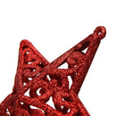 Christmas Tree Decoration Hollow Five-pointed Star Shape Glitter Ornament