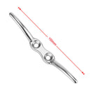 316 Stainless Steel Flagpole Cleat 6inch/150mm Boat Mooring Accessories -