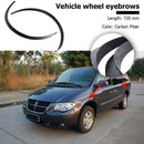2pcs 72cm Rubber Car Fender Flares Arch Wheel Eyebrow Fender Protector