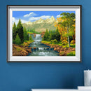 5D DIY Full Drill Diamond Painting Scenery Cross Stitch Mosaic Craft Kits