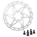 160mm Ultralight MTB Bike Disc Brake Pads Rotors with Screws Cycling Parts