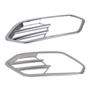 2PCS  Chrome Front Fog Light Lamp Frame Cover Trim fit for Ford Escape Kuga 2017
