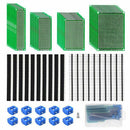 60pcs Double Sided PCB Board Head Connector Terminal Blocks Assortment Kit  Y1I2