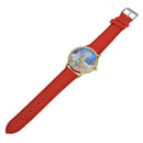 Christmas Pattern Analog Quartz Vogue Watches Leather Analog Quartz Wristwa