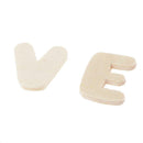 208Pcs Wooden A-Z English Letters Alphabet DIY Crafts Kids Educational Toys Gift