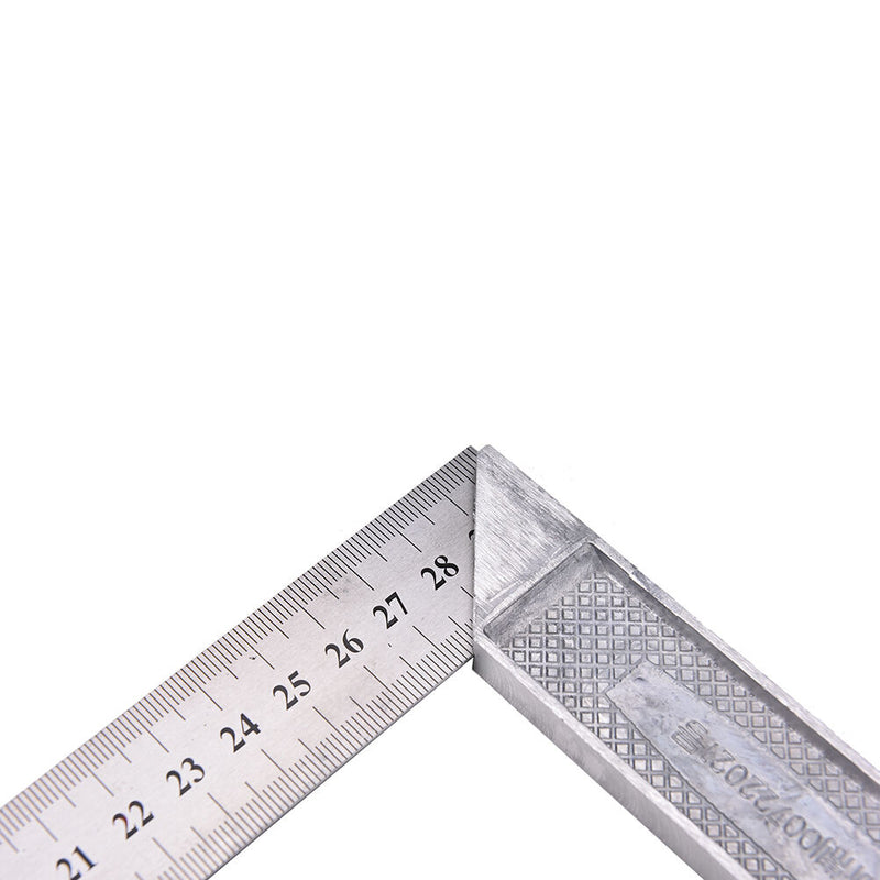 30cm Stainless Steel Right Measuring Angle Square Ruler S Kw