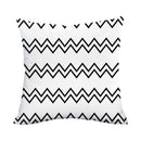 1X(Throw Pillow Covers Only For Couch, Sofa, Or Bed Set Of 4 Modern Design