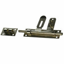 Stainless Steel Door Lock Latch Slide Barrel Bolt Clasp Set 10 inch Length
