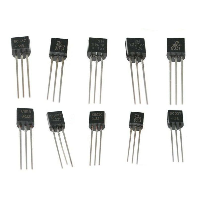 200x TO-92 NPN PNP Power General Purpose Transistor Assortment Storage Box