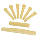 Set Of Bridge Pins For 8 PCS Acoustic Guitar, Nut,