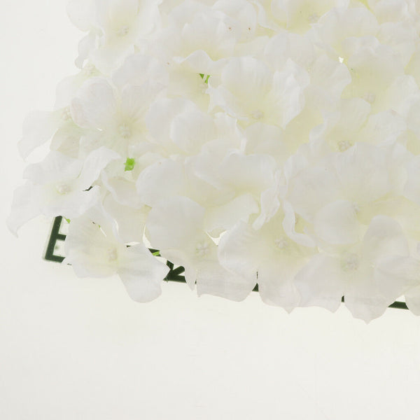 Romantic Artificial Hydrangea Silk Flower Wall Panel Photography Backdrop