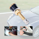 1pc Universal TR500 Brass Straight Tubeless Car Truck Bus Tire Tyre Valve Stem