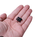 4.5mm Width Tie Cable 5.2mm Mounting Screw Saddle Base Holder 90 Pcs W3H6