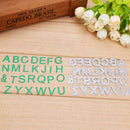 26pcs Carbon Steel Letters Cutting Dies Stencils For DIY Scrapbooking Photo