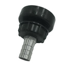 Plastic IBC TANK ADAPTER 3.2" Fine Thread Input x 1" Output Tank Connector