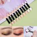 20pcs Nail Mirror Glitter Brush Sponge Puff Eyeshadow Stick Makeup Manic- OZ