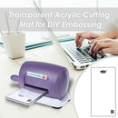 Transparent Acrylic Cutting Mat for DIY Embossing Cutting Die Machine (3mm)