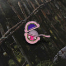 Pink Cartoon Cute Pin Brooches Enamel Badges Unisex Kids Boy Girls Jewelry Gifts