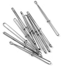 10 Pieces Adjustable Clip Elastic Drawstring Cord Threader Guide for Sewing