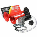 135dB 12v air compressor kit + relay honking horns car motorbike truck camp