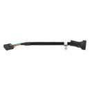 Black 19 Pin USB 3.0 Female To 9 Pin USB2.0 Male Motherboard Cable Adapter