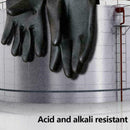 60cm Long Industrial Anti Chemical Acid Alkali Rubber Gloves H7L2 S9P9 Q9Y9 Z1Q5