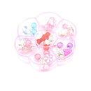 7Pairs/Box Lovely Earrings Clip-On No Pierced Pendant Design For Children BX