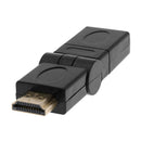 360 Degree Free Rotation HDMI Male to HDMI Female Adapter Cable Connector