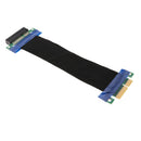 PCIe 4X Riser Card Adapter Flexible Extension Converter Cable 64Pin 15cm