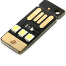 5PCS Night Lamp Mini Pocket Card USB Power LED 0.2W Light for Computer Laptop3C