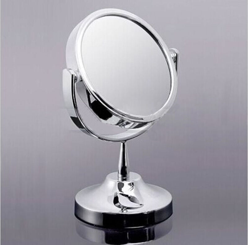 New Makeup Cosmetic Mirror & Double-Sided Normal and Magnifying Stand Mirro BX