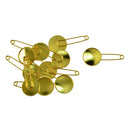 10pcs 20mm DIY Jewelry Cabochon Cameo Setting Brooch Blank Base Safety Pins