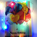 5D Diy Diamond Painting Birthday Card Full 7D Greeting Card Diy Painting Se X7B7