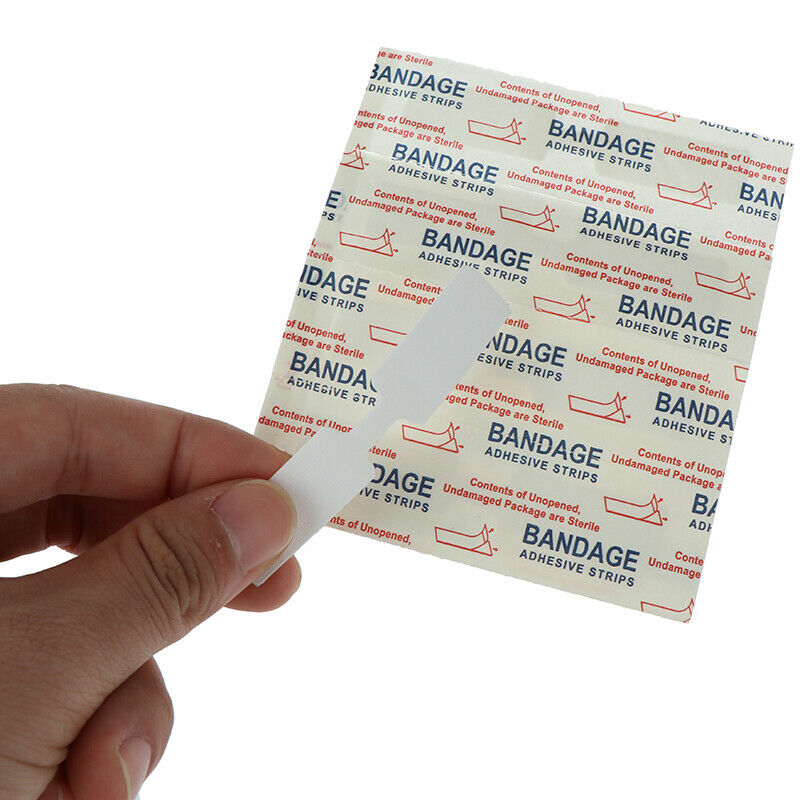 10PCs/Box 70*12mm Waterproof Butterfly Adhesive Wound Closure Band Aid Ew