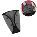 Kids Car Safety Seatbelt Adjuster Universal Seat Belt Triangle Holder  Gray