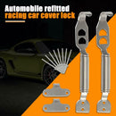 Racing Sports Car Hood Latch Lock Spring Fastener Bonnet Bumper Locking Kit