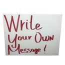 40x30cm Practical Message Blank Yard Sign Set Doodle Board H Frame Ground Stake