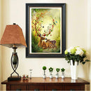 5D DIY Full Drill Diamond Painting Forest Deers Cross Stitch Embroidery Kit