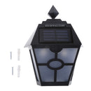 4 Pcs Solar Powered Outdoor Garden Fence Wall Light LED Outdoor Garden Lamp