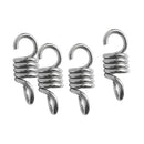 4 Piece Spring Coil Heavy Duty Bag Spring for Hammock, Hanging Chair and Swing,