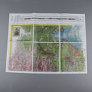 Stamped Cross Stitch Kit 11CT Aida Cloth Spring Landscape Pattern 85 x 58cm