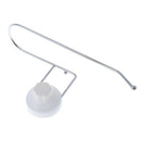 Metal Alloy Suction Cup Roll Holder Wall Mounted Bathroom Towel Organizer Hanger