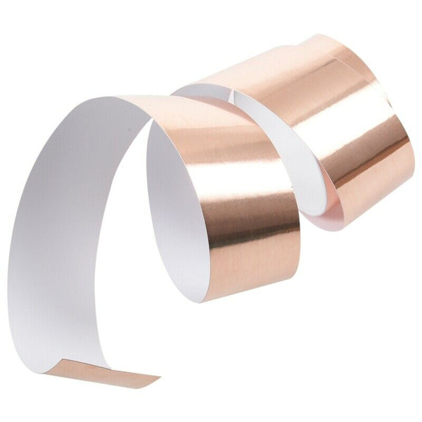 Copper Foil Tape EMI Shielding Guitar Slug and Snail Barrier 5cmx1.8m
