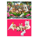 40x30cm Animal Garden DIY 5D Diamond Painting Cross Stitch Needlework Craft