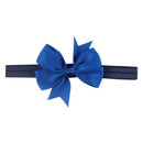 Baby Girl Elastic Bow Hair with Children Hair Band Baby Color Cute Bow Head