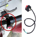 Motorcycle Handlebar Headlight Fog Spot Light Waterproof On Off Switch Bla WJR