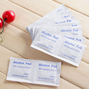 100pcs Alcohol Wipe Pad Medical Swab in Sachet Antibacterial Tool Cleanser -