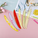 15cm Cute Plastic Ruler Creative Fruit Ruler For Kids Student Novelty Statione_